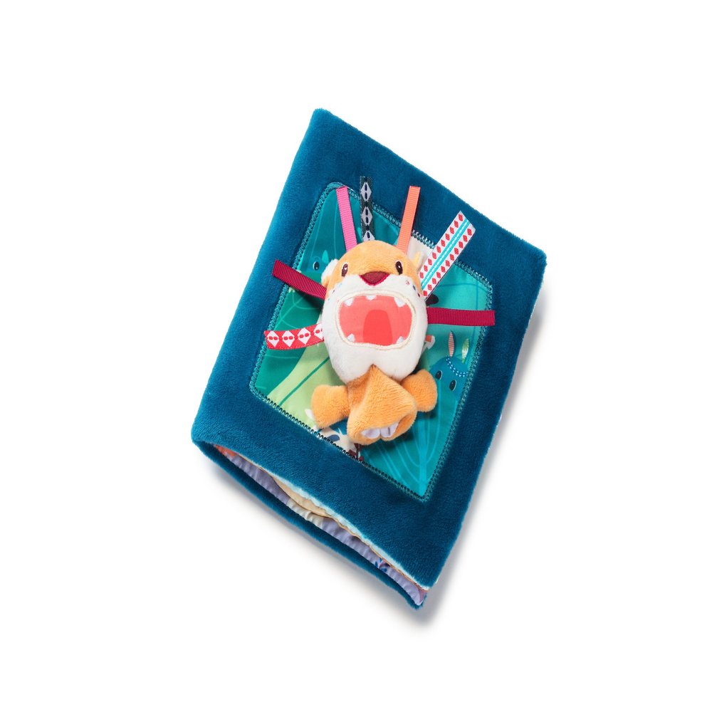 Lilliputiens Jack Roars Interactive Soft Activity Book, From 12 Months