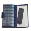 Medidos Luxe Blue Pill Organizer with 7 Daily Boxes view 1