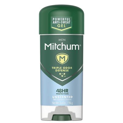 Mitchum Antiperspirant & Deodorant, Clear Gel, Unscented, 3.4 oz (96 g)