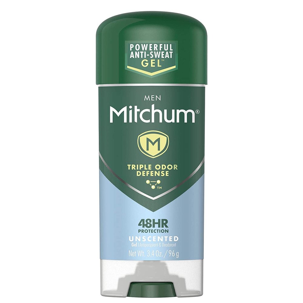 Mitchum Antiperspirant & Deodorant, Clear Gel, Unscented, 3.4 oz (96 g)