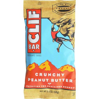 Clif Bar Crunchy Peanut Butter (Box of 12)
