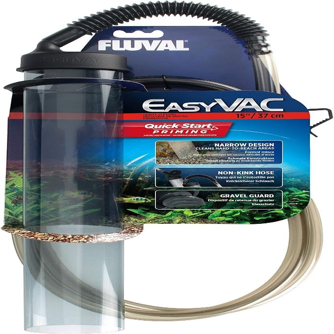 Fluval EasyVac Aquarium Gravel Cleaner, 6.4 cm x 38 cm