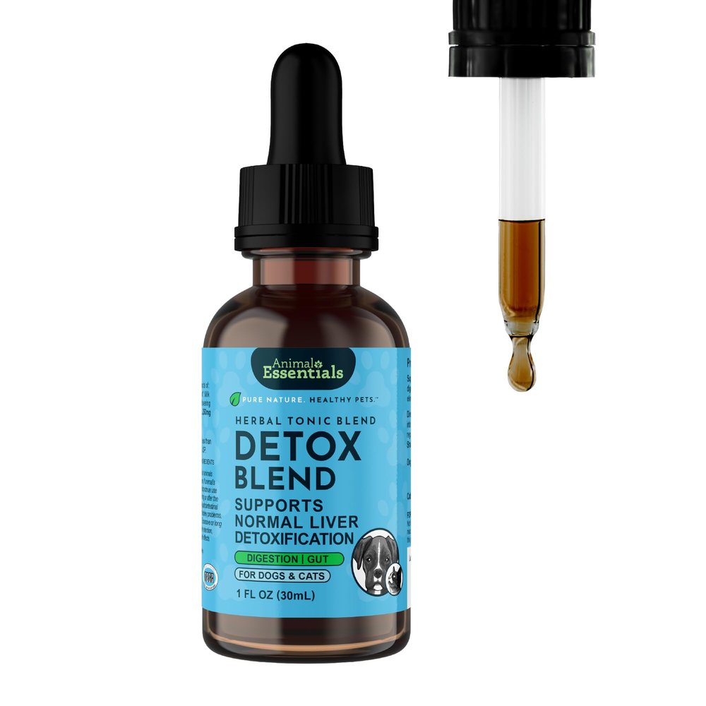 Animal Essentials Apawthecary Detox Blend (Liver Health) for Dogs and Cats, 1 Ounce