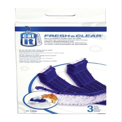 Catit Replacement Cleaning Filters, 3-Pack
