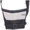 Trixie 19263 Dog Muzzle with Mesh Insert, Polyester, M, Black view 4