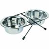 Trixie 24831 Eat on Feet Bowl Set, 2 x 0.45 L/12 cm view 1