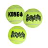 KONG SqueakAir Balls Premium Dog Toy, Squeaky Tennis Balls, Gentle on Teeth, 3-Pack, for Medium Dogs view 1