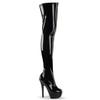 Pleaser KISS-3000 Women's Over-the-Knee Boots, Black, EU 42 (UK Women's 9) view 1