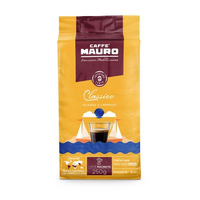 Mauro Espresso Coffee – Caffè Classico, 250 g Ground