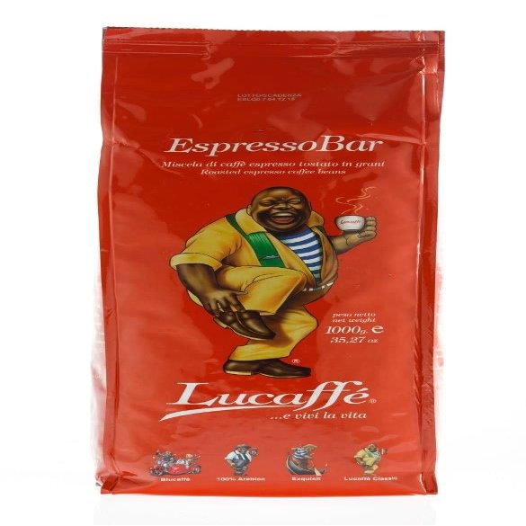 Lucaffè Espresso Coffee – Miscela Bar, 1,000 g Whole Beans