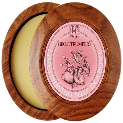 Geo F. Trumper Wooden Shaving Bowl – Extract of Limes (Regular)