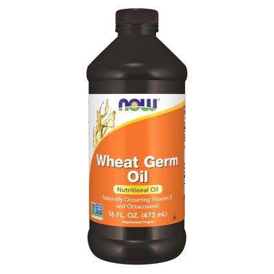 Wheat Germ Oil, 16 fl oz (473 ml) - NOW Foods - 1 Count