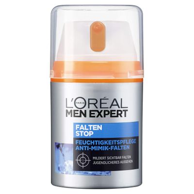 L'Oréal Men Expert Wrinkle Stop Anti-Aging Moisturizing Cream for Men, 50 ml