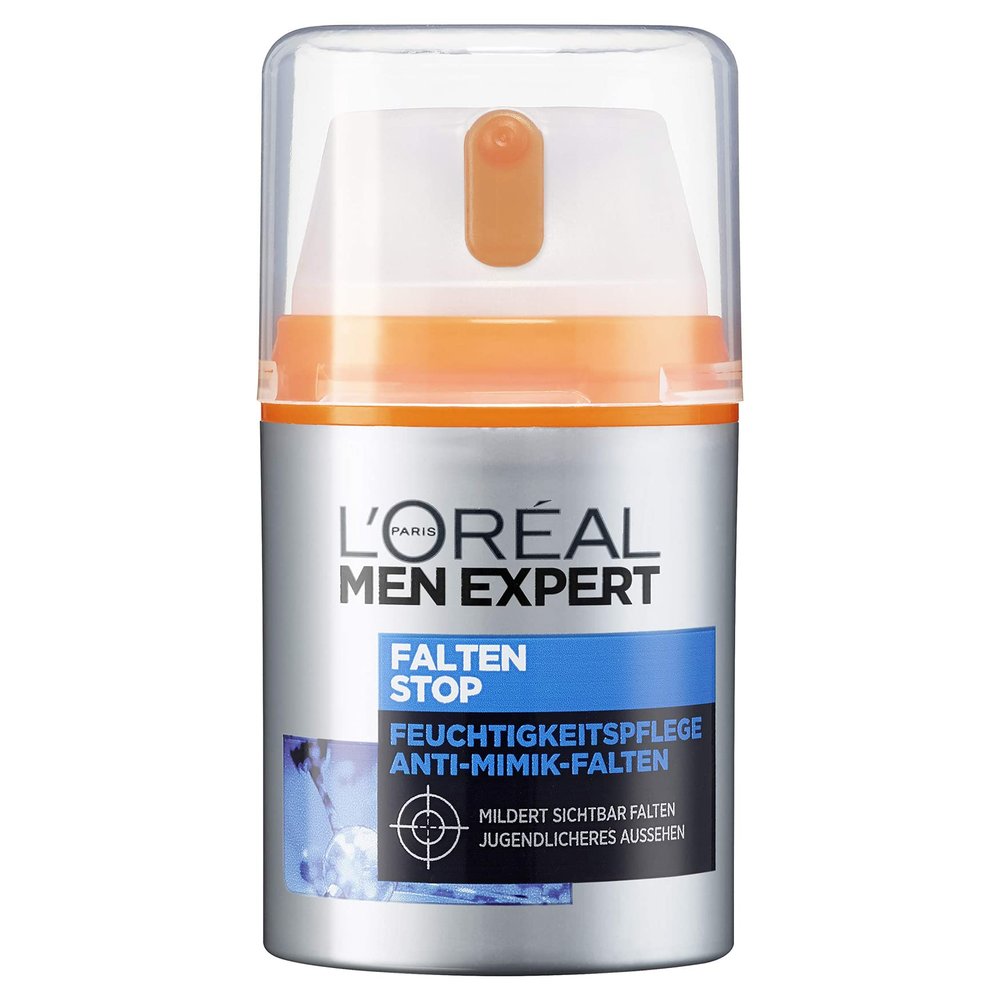 L'Oréal Men Expert Wrinkle Stop Anti-Aging Moisturizing Cream for Men, 50 ml