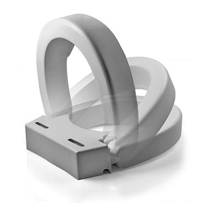 DMI Hinged Elevated Toilet Seat