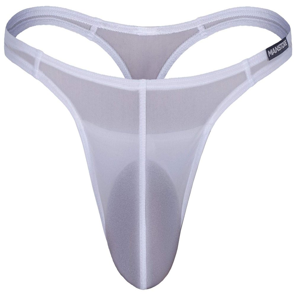 MANSTORE M101 Push-Up String, White, Size S