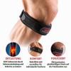 McDavid Men's Knee Strap 414, Black, One Size view 2