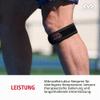 McDavid Men's Knee Strap 414, Black, One Size view 3