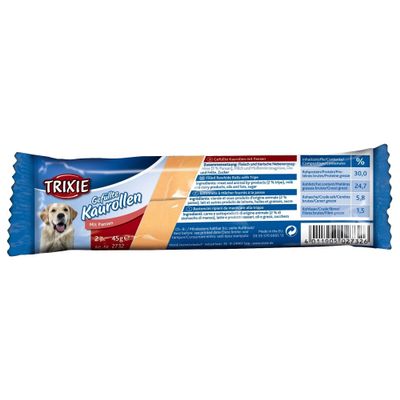 TRIXIE Chew Rolls, Filled, Beef Tripes, 12 cm, 2 pcs, 45 g
