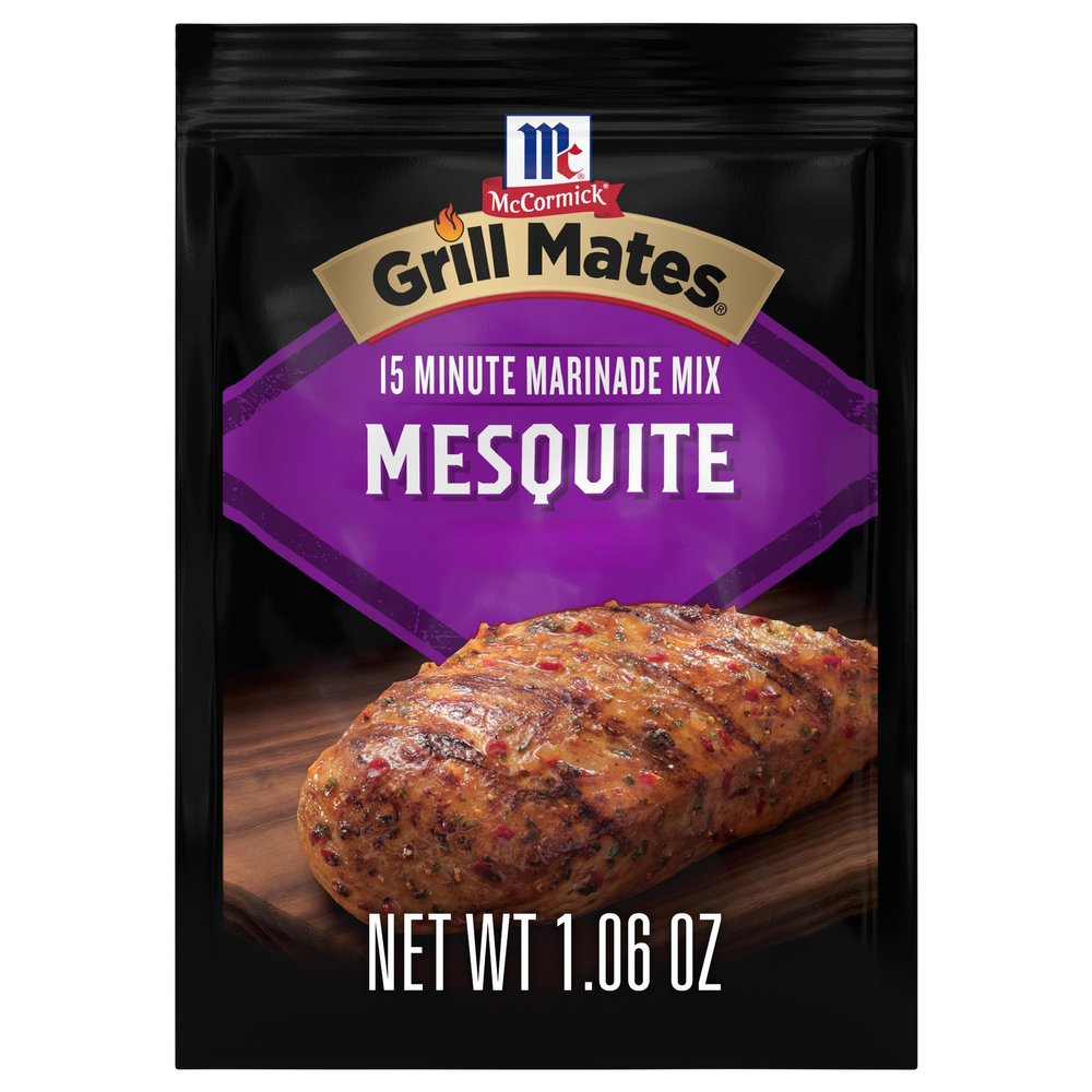 McCormick Grill Mates Mesquite Marinade 1.06 oz. Packet, Pack of 3