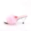 Pleaser Women's Belle-301F Platform, Light Pink Satin, EU 38 view 3
