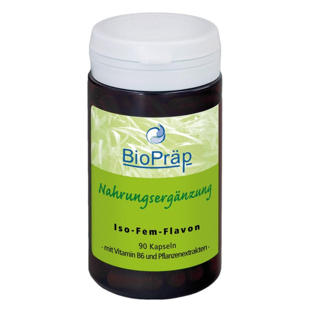 BioPrp Iso-Fem-Flavon | 90 Capsules | Vegan | Made in Germany | Certified Production