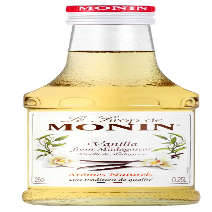 Monin Vanilla Syrup, 250 ml