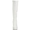 Pleaser ELECTRA-2000Z Women's Knee-High Boots, White (Wht Str Pat), EU 44 / UK 11 view 2