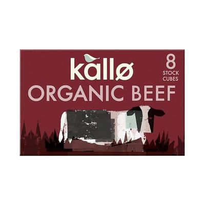 Kallo Organic Beef Stock Cubes 72 g