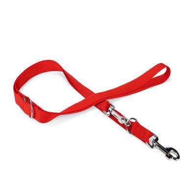 Karlie Art Sportiv Basic Training Leash, Nylon, Red, 200 x 2.5 cm