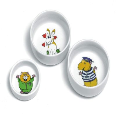 Flamingo 44085 Ceramic Bowl for Small Rodents, 300 ml