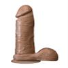 The Realistic Cock "8 Mulatto" with Suction Cap view 1
