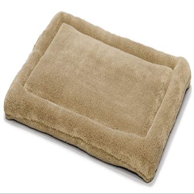 MidWest Homes for Pets QuietTime Taupe Micro-Terry Pet Bed, XS