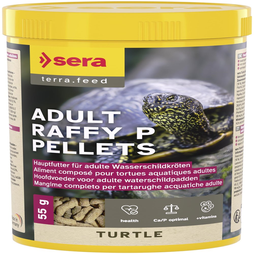 sera Turtle Adult Raffy P Pellets 250ml (55g)