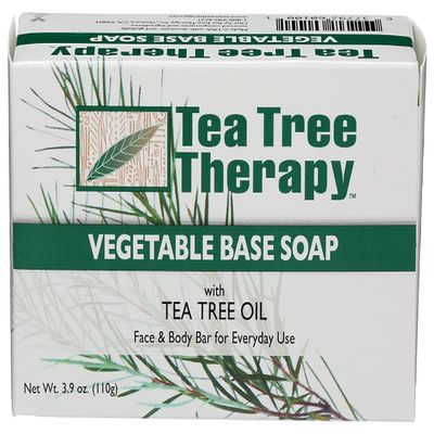Tea Tree Therapy Vegetable Tea Tree Soap, 3.9 oz