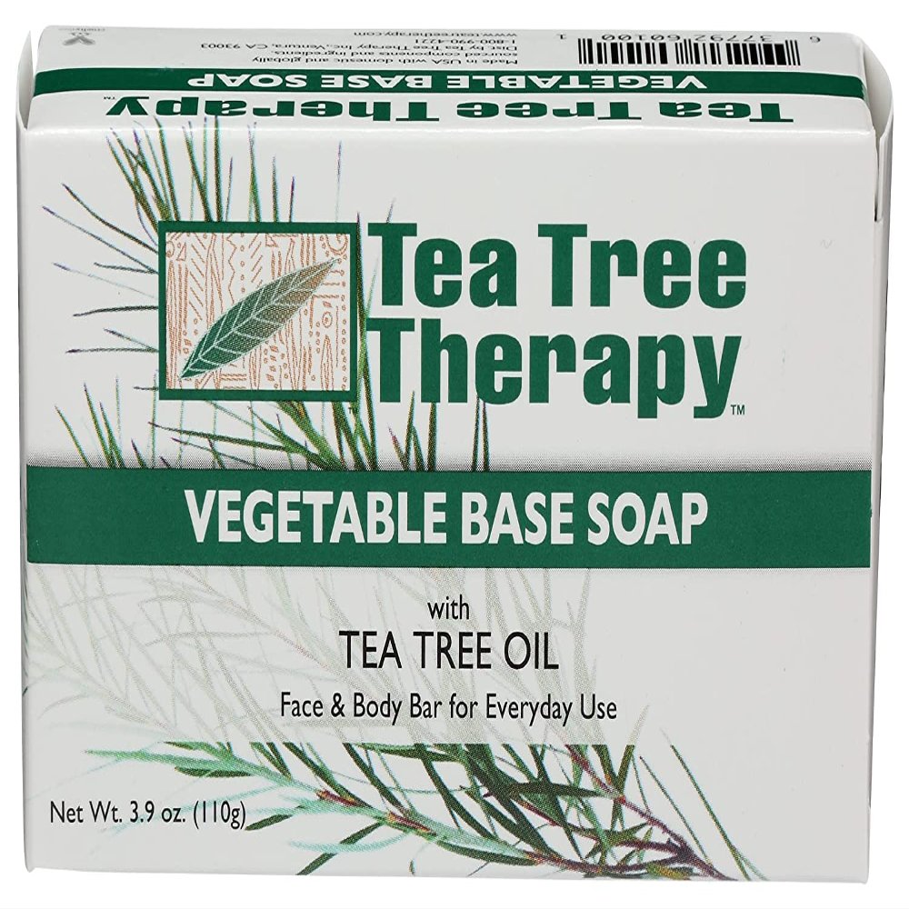 Tea Tree Therapy Vegetable Tea Tree Soap, 3.9 oz