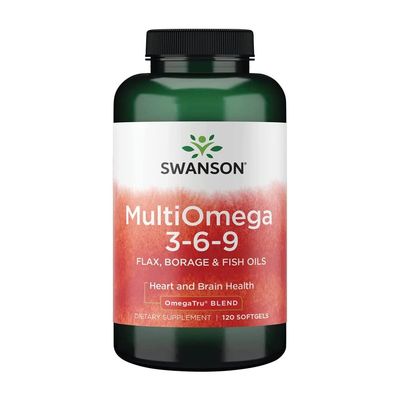 Swanson EFAs MultiOmega 3-6-9