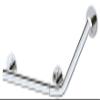 Keuco 34907010402 Plan Care 135 Angled Grab Bar, 673 x 266 mm, Left, Chrome-Plated view 1