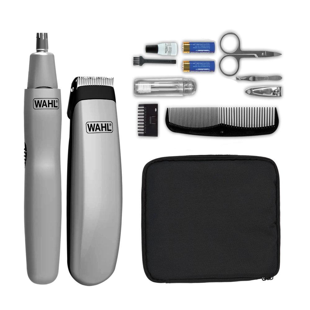 Wahl Travel Kit, Beard and Ear/Nose Trimmer