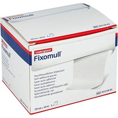 BSN medical Fixomull Adhesive Fabric, White, 10 m