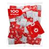 ON) Strawberry Condoms, 54 mm, 100-Pack, Red, 0.07 mm view 1
