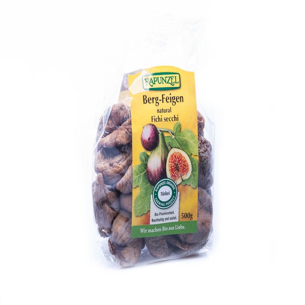 Rapunzel Mountain Figs, Natural, Project, 1-Pack (1 x 500 g) - Organic