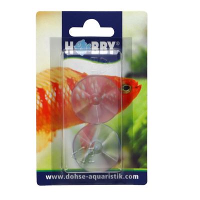 Hobby Aquaristik Double Suction Cups | 2 Pack | Practical Accessory for DIY