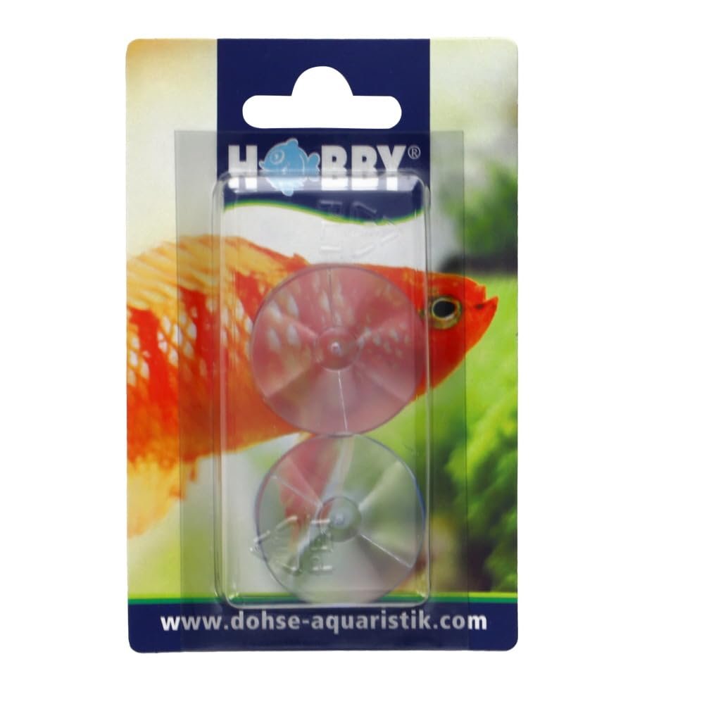 Hobby Aquaristik Double Suction Cups | 2 Pack | Practical Accessory for DIY