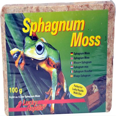 Lucky Reptile Sphagnum Moss Brick, 5 Liters