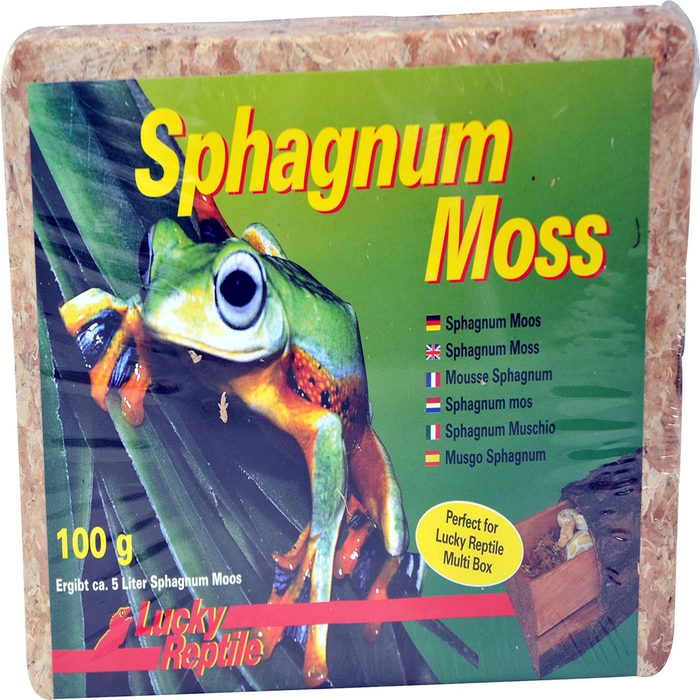 Lucky Reptile Sphagnum Moss Brick, 5 Liters