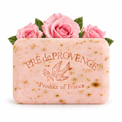 European Soaps 250 g Pre de Provence Rose Petal Soap