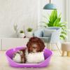 Ferplast Siesta Deluxe 8 Plastic Dog Bed for Medium Dogs, 82 x 59.5 x 25 cm, Lilac view 3