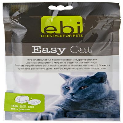 EBI Europet Bernina Easy-Cat Cat Litter Box Liners, 10-Pack