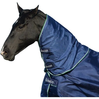 Kerbl Bucas Smartex Combi Neck 145/L, Blue Neck Cover